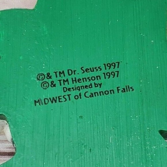 TM Dr. Seuss & TM Henson Midwest Of Cannon Falls Its Jingle Day Stocking Hanger - Picture 8 of 12